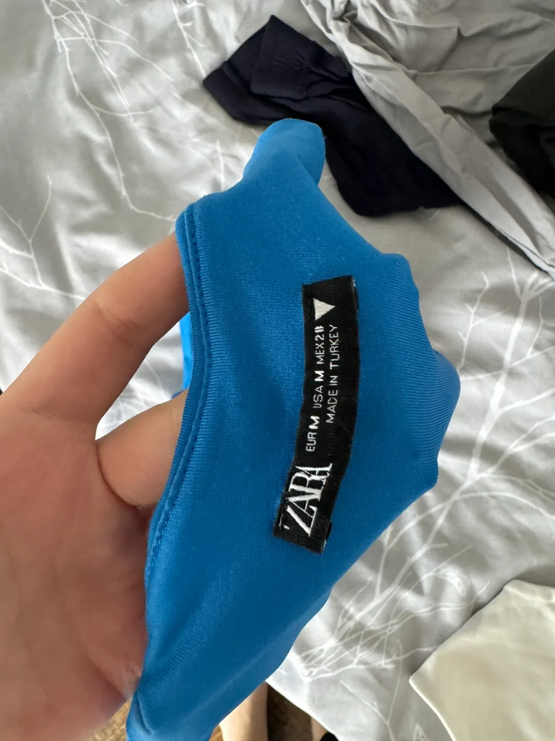 Zara Blue Bodysuit image indicator(4)