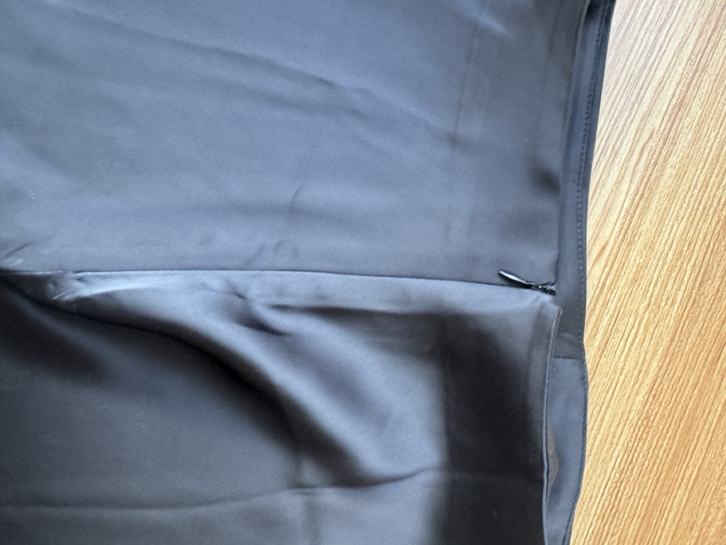 Black Satin Skirt - photo 2