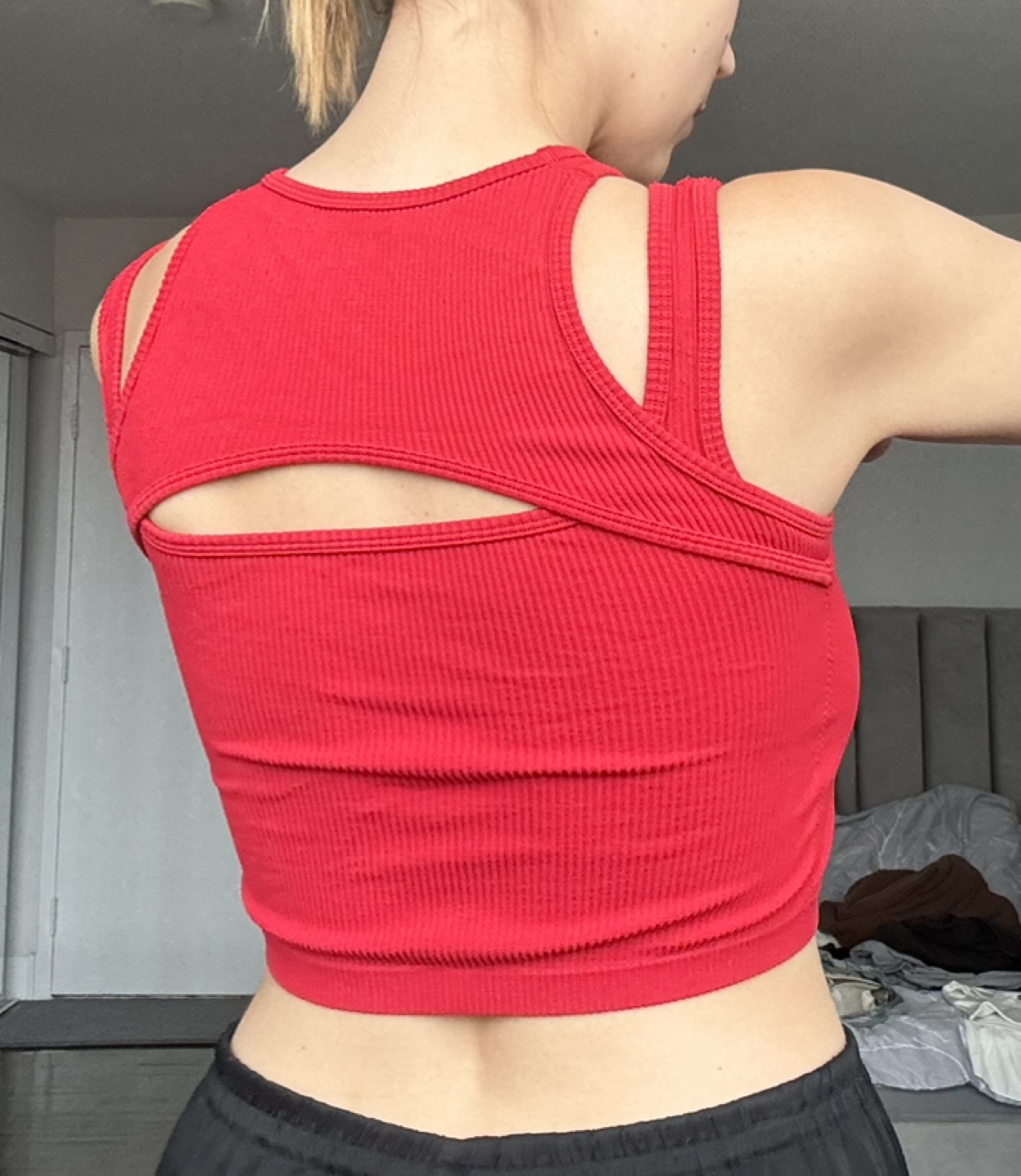 Red  Crop Top - photo 2