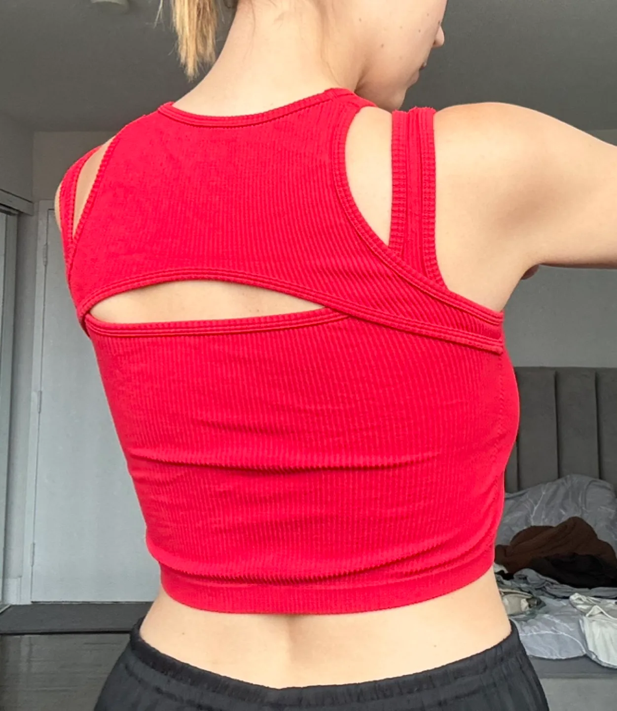 Red  Crop Top image indicator(2)