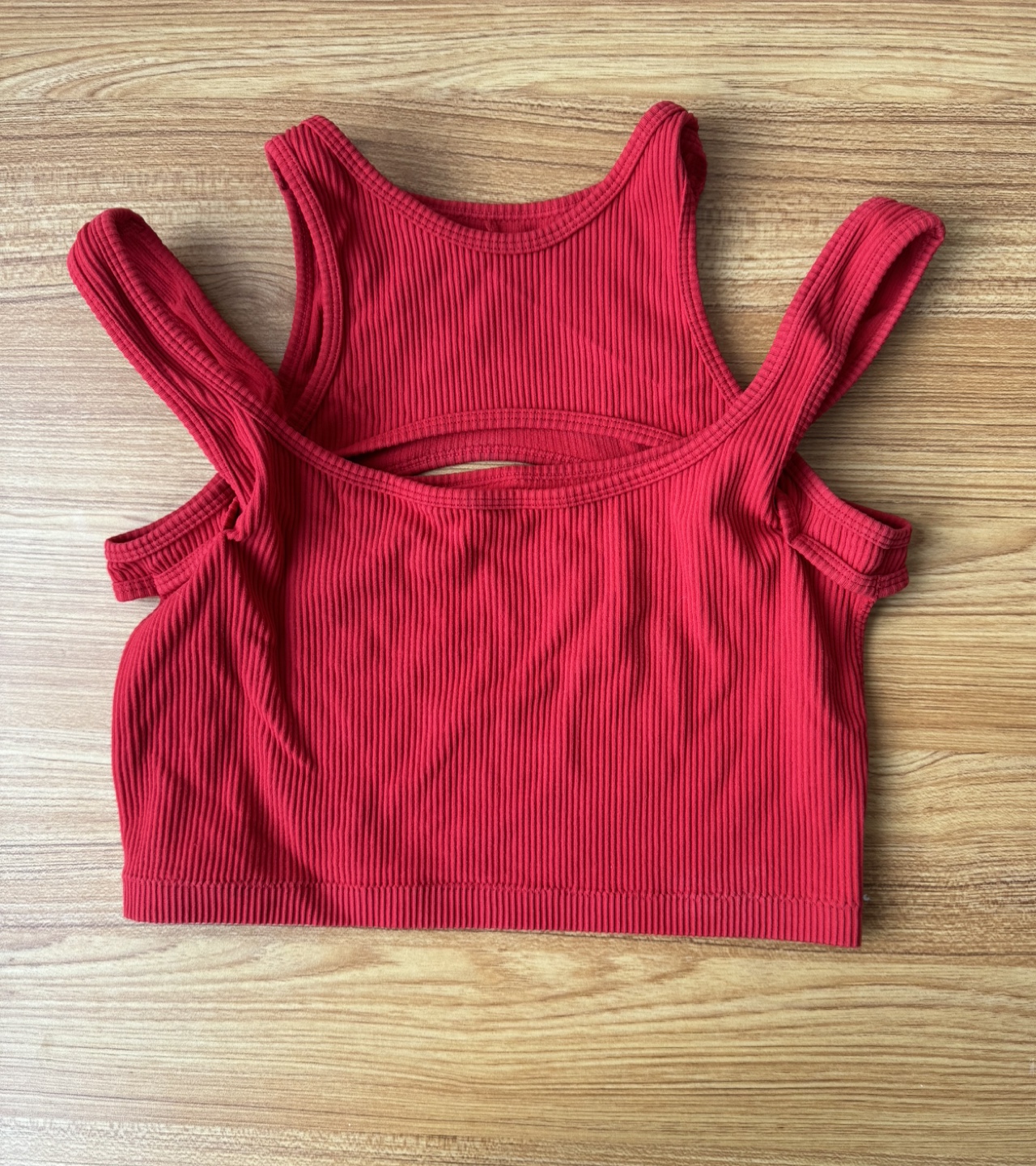 Red  Crop Top - photo 3