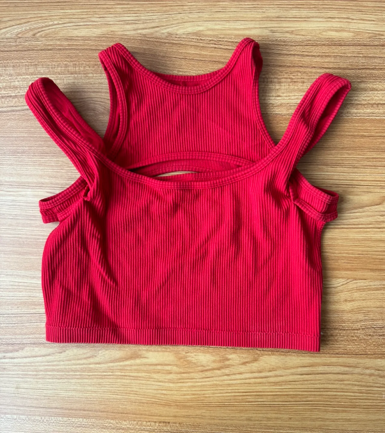 Red  Crop Top image indicator(3)