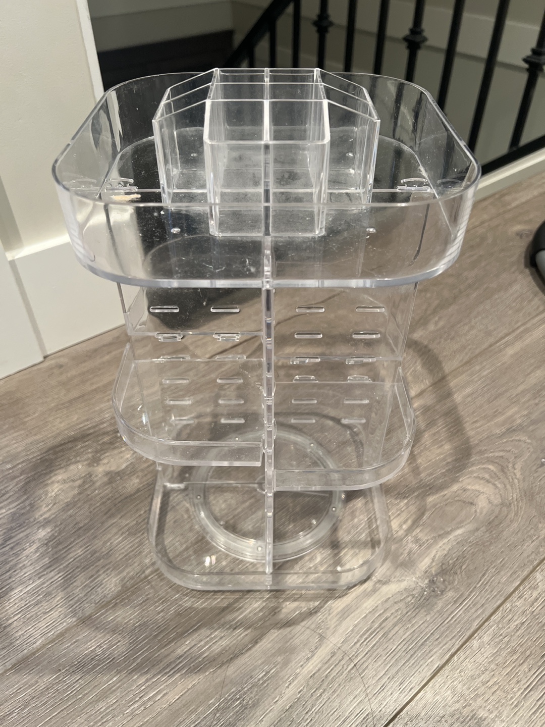 Clear Rotating Makeup Organizer