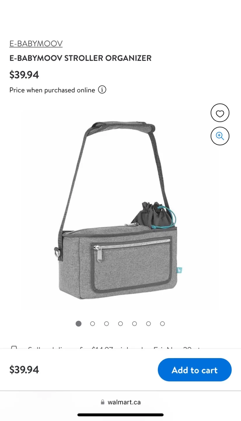 NEW! Babymoov Insulated Stroller Organizer Bag image indicator(10)