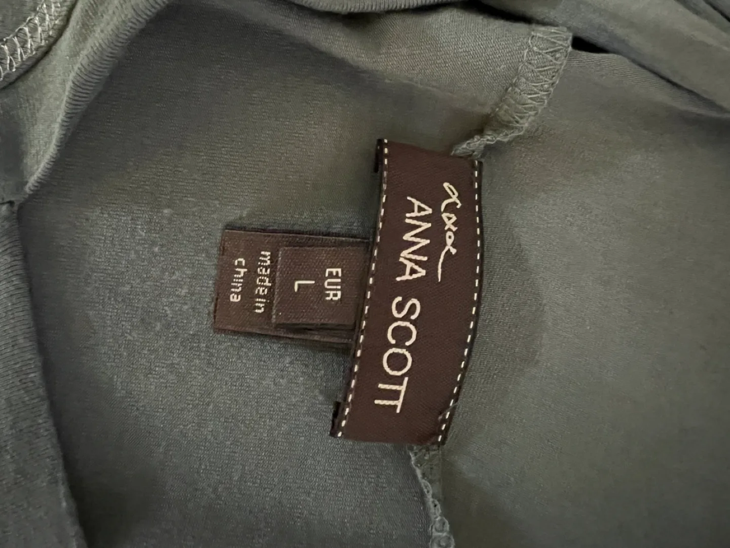 Anna Scott Grey Tunic Top image indicator(2)