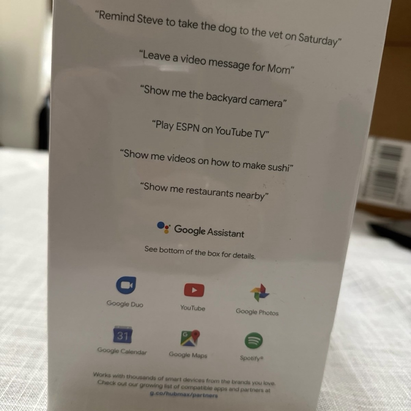 Google Nest Hub Max Smart Display - photo 2