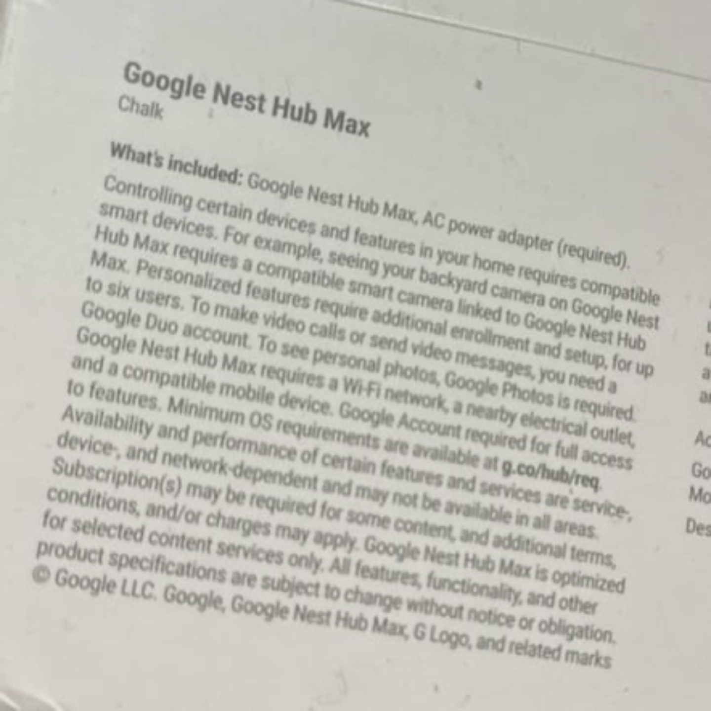 Google Nest Hub Max Smart Display - photo 4