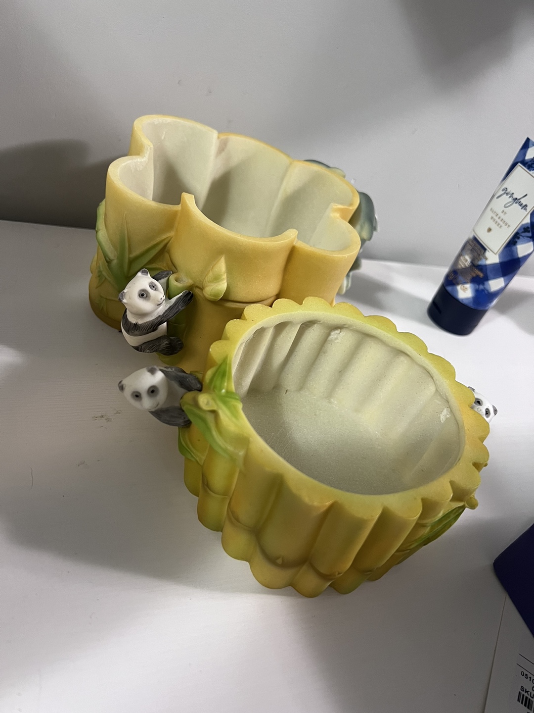 Panda Bamboo / Dolphin Ceramic Pots - photo 3