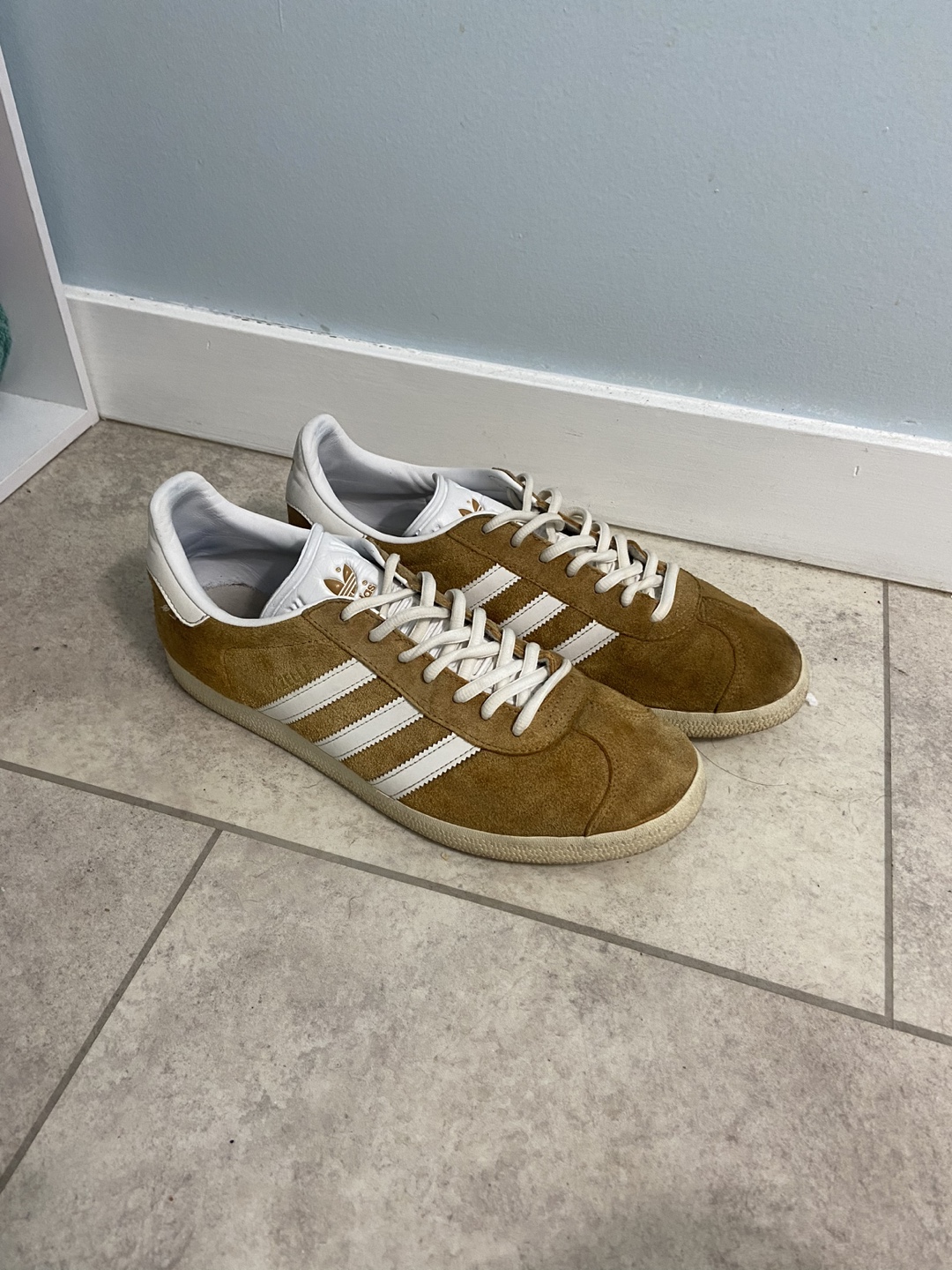 Adidas Gazelle Brown Suede Sneakers