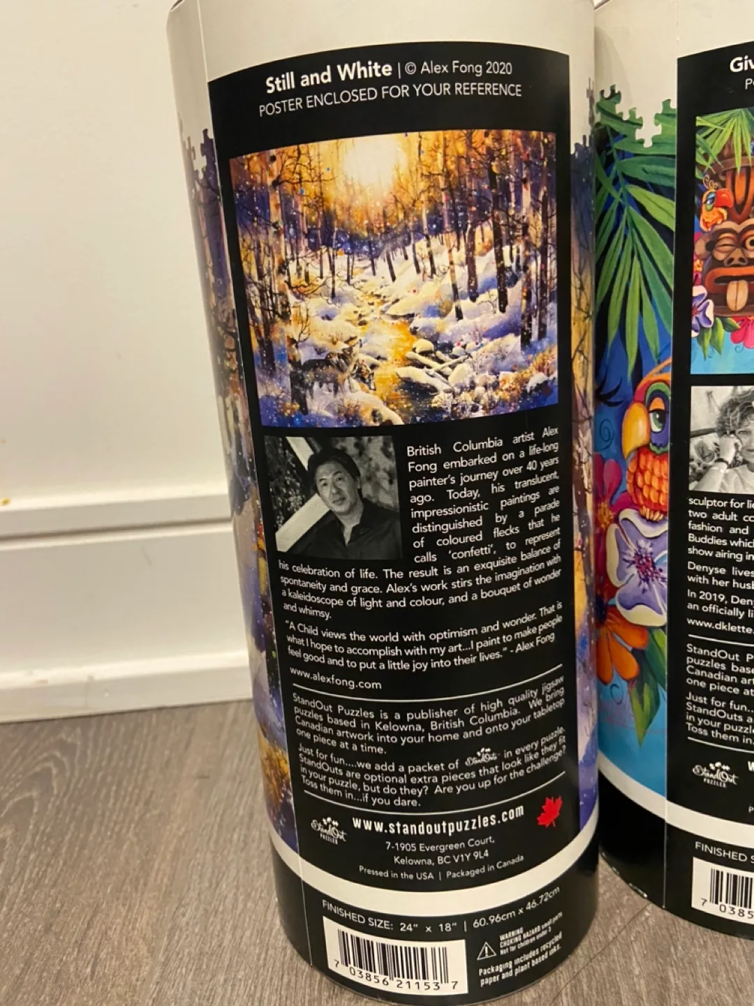 NEW! StandOut Puzzles 750 Piece Puzzles (2 Pack) image indicator(3)