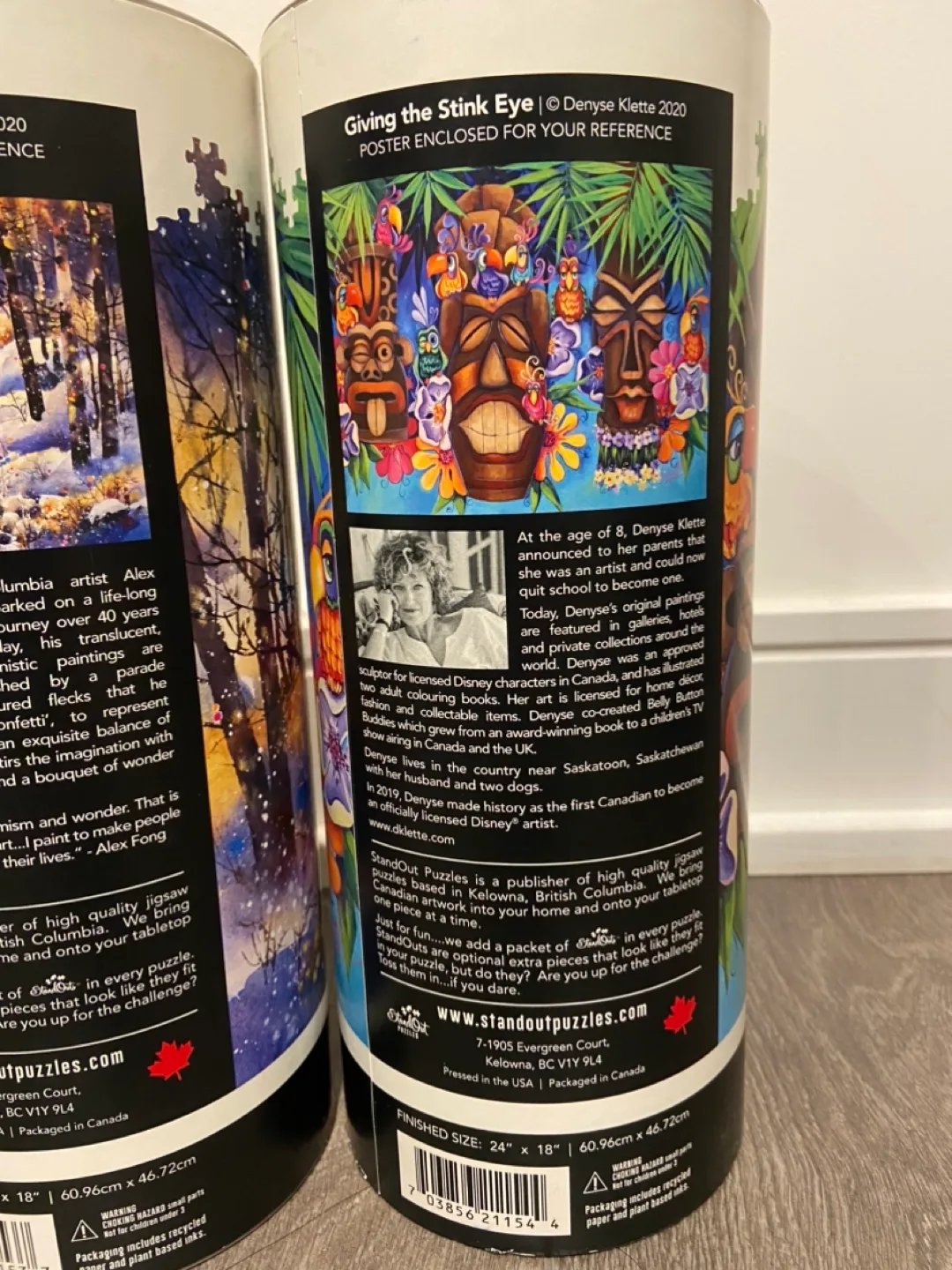 NEW! StandOut Puzzles 750 Piece Puzzles (2 Pack) image indicator(2)