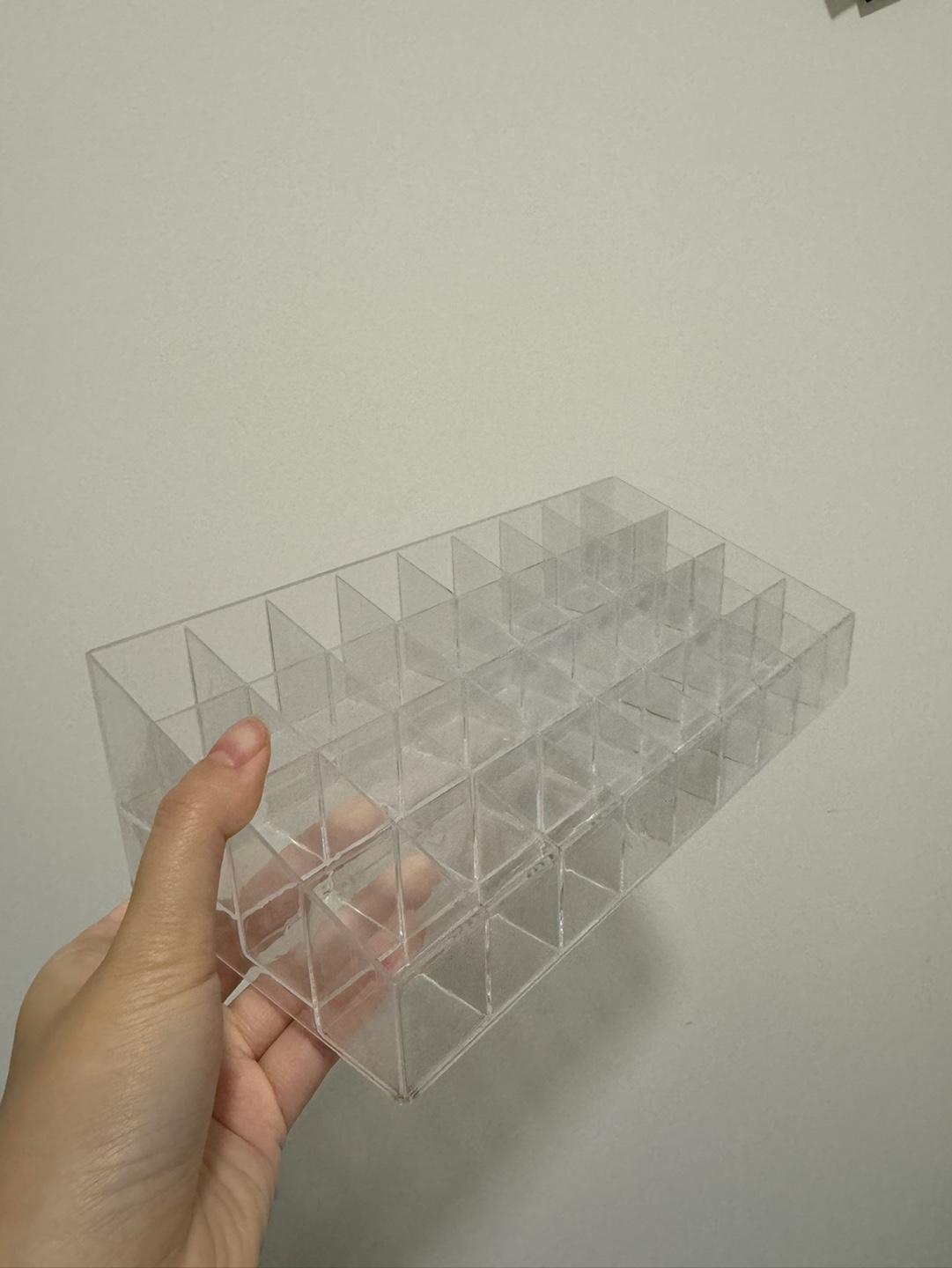 Clear Acrylic Makeup Organizer 36 lipsticks holder