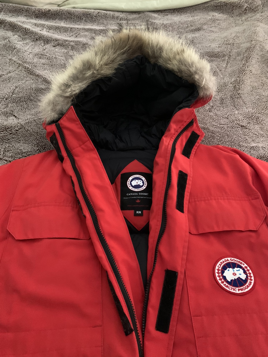 Canada Goose Women's Red Expedition Parka - photo 3