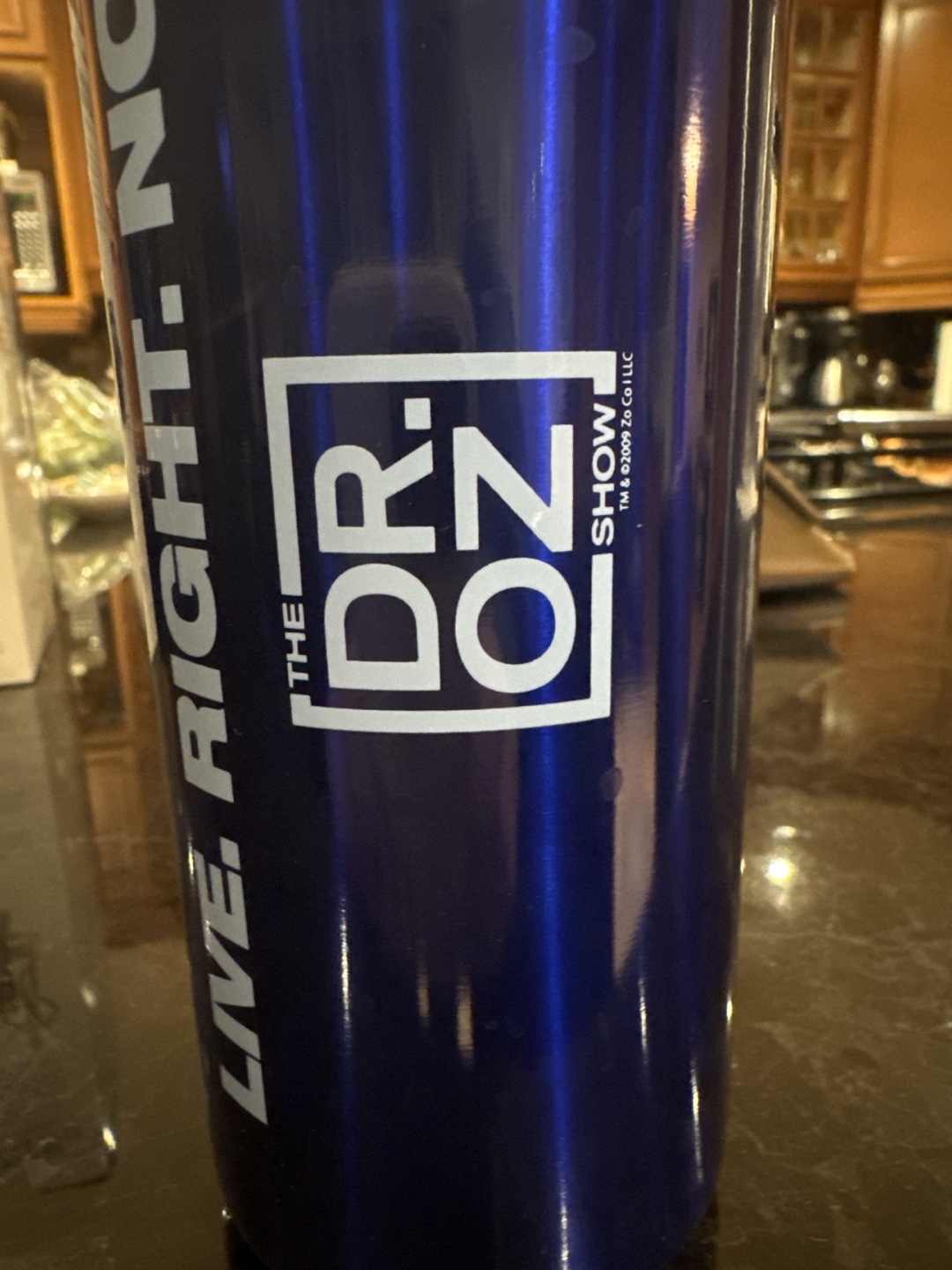Dr. Oz Live Right Now Water Bottle. New used - photo 2