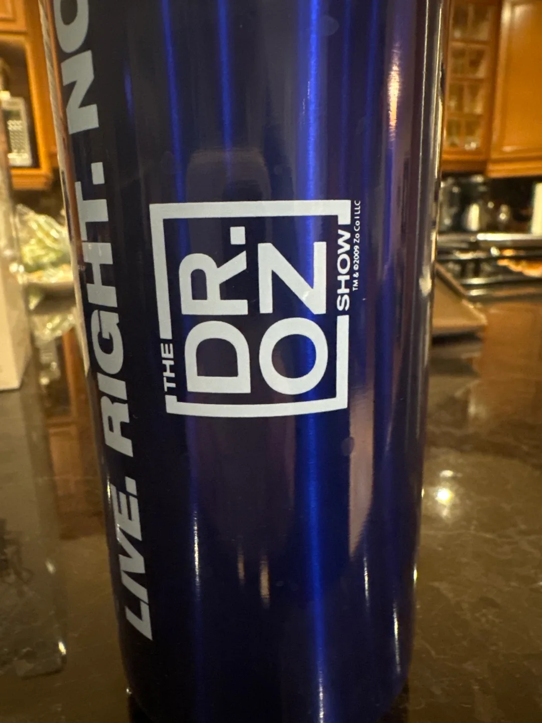 Dr. Oz Live Right Now Water Bottle. New used image indicator(2)