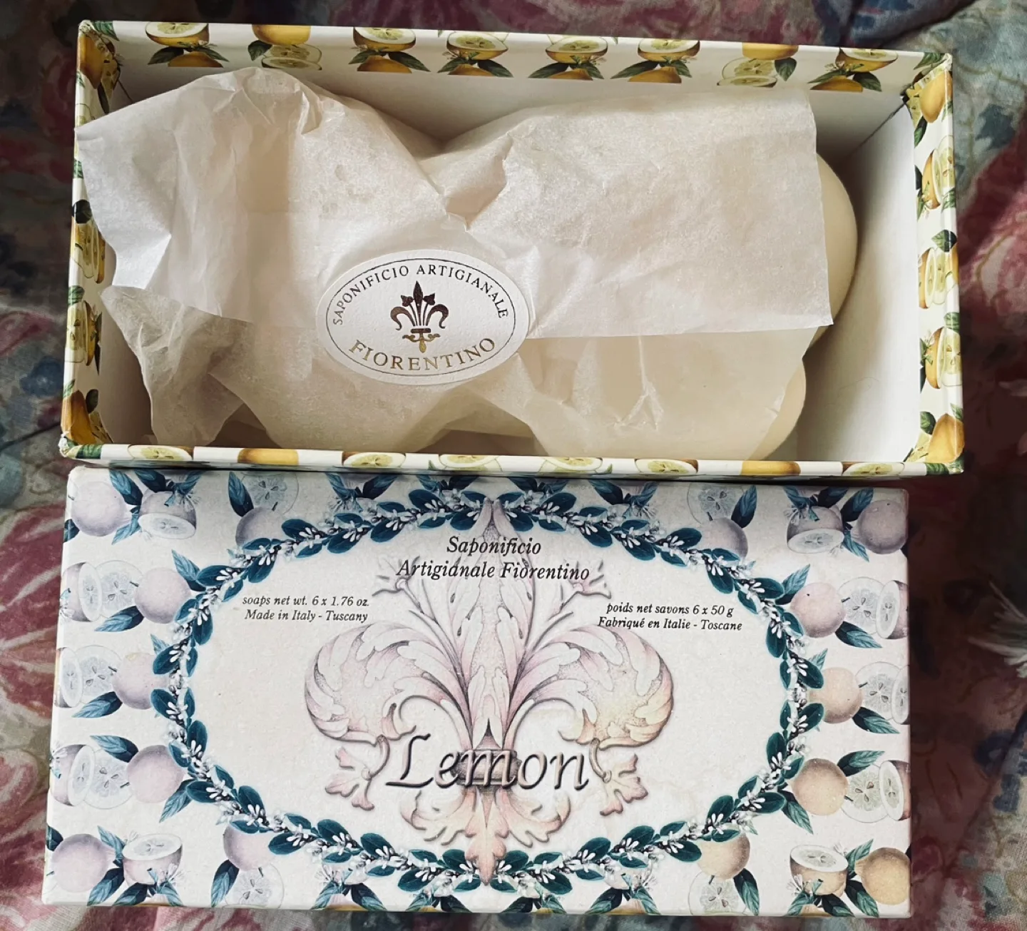 Saponificio Artigianale Fiorentino Lemon Scented Soap image indicator(2)