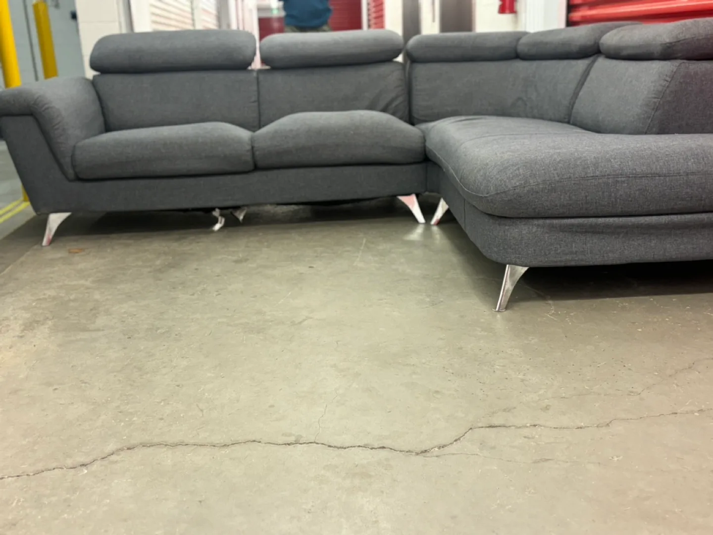 Grey Sectional Sofa image indicator(3)