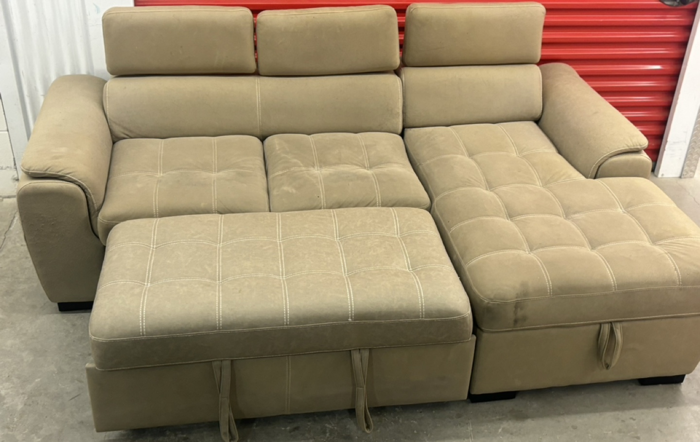 Sectional Sofa with Storage - photo 2