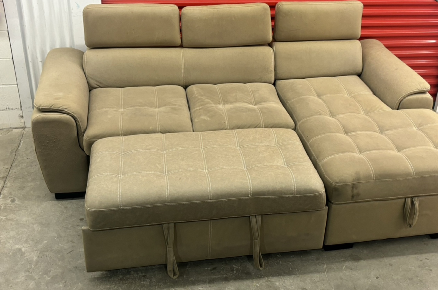 Sectional Sofa with Storage