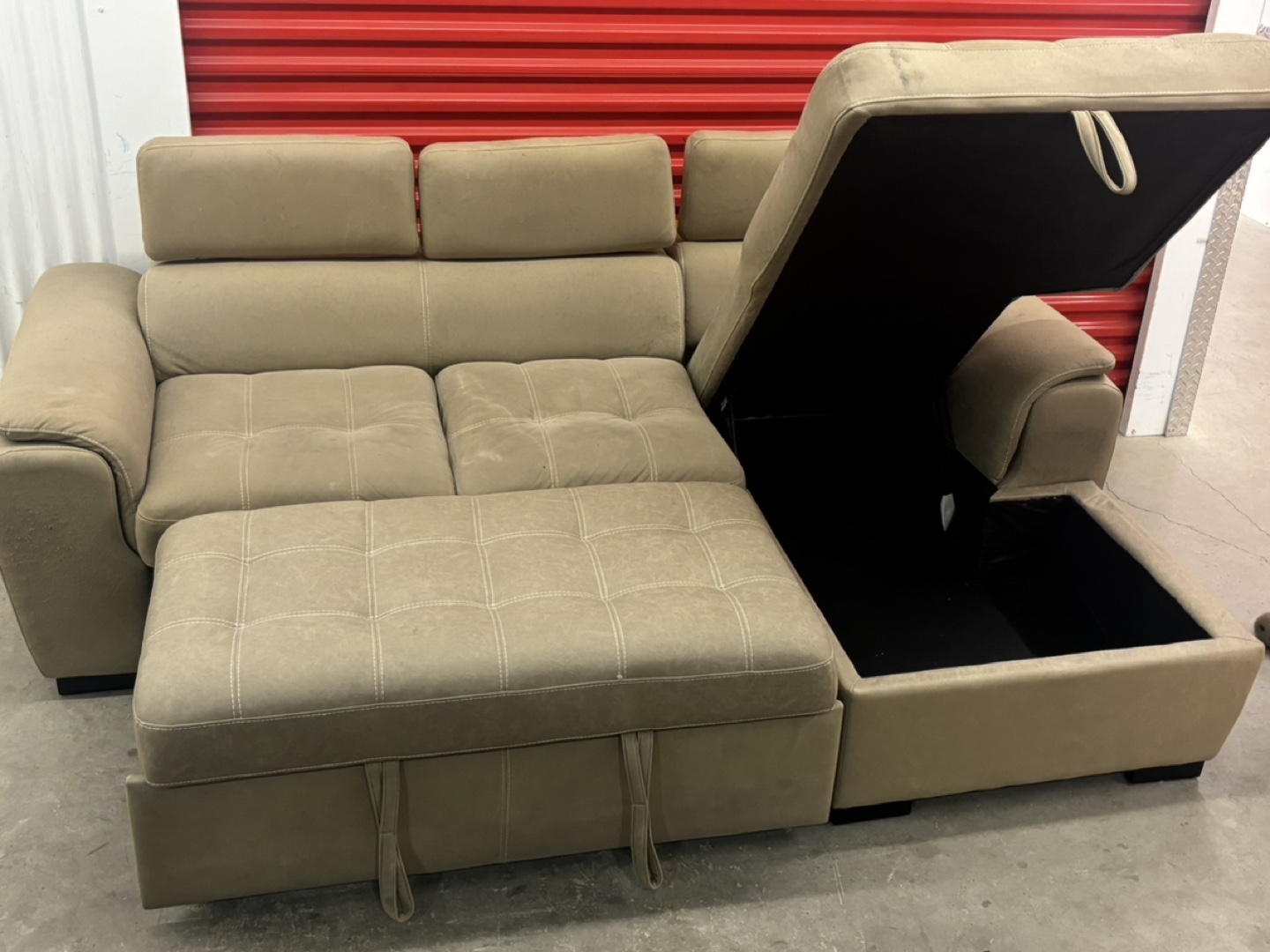 Sectional Sofa with Storage - photo 3