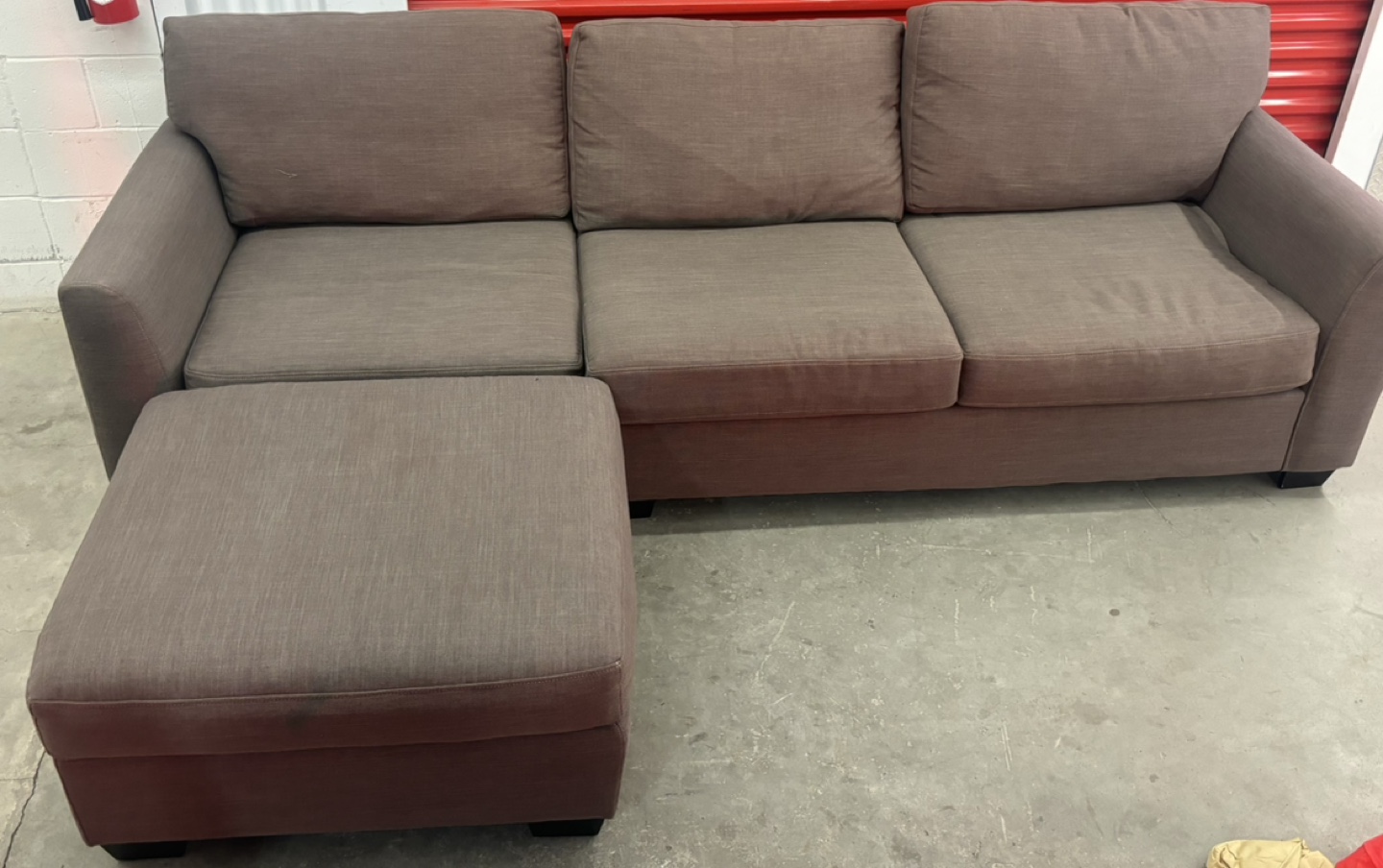 Sectional Sofa with Ottoman - photo 2