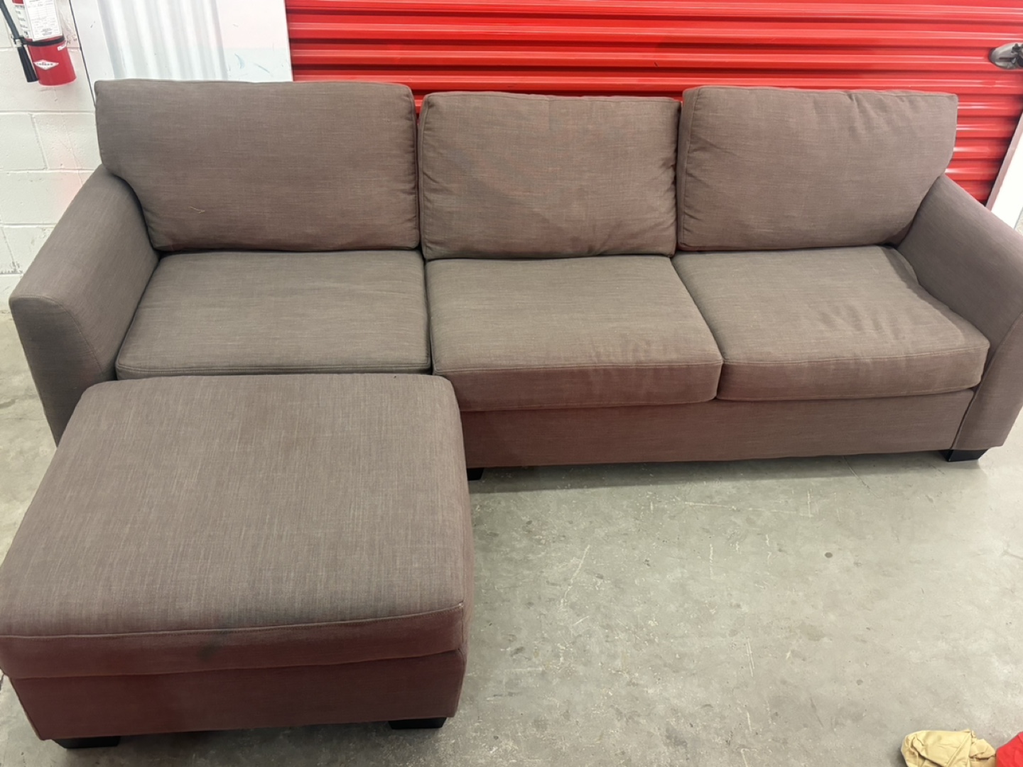 Sectional Sofa with Ottoman - photo 3