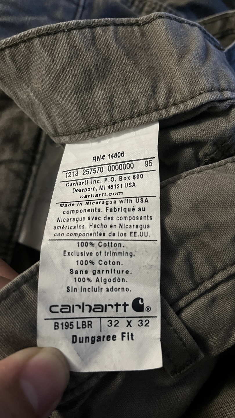 Carhartt Work Pants 32x32 - photo 2