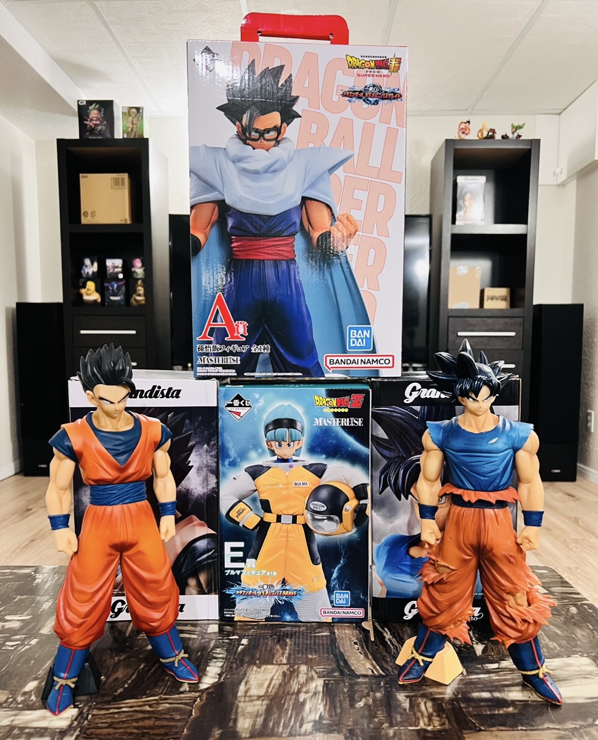 Dragon Ball Super Masterlise and Grandista  figures