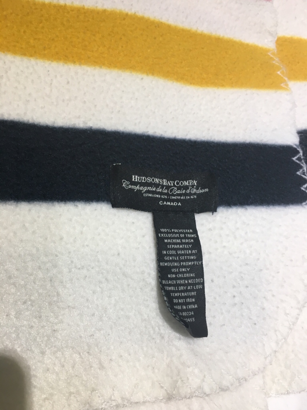 Hudson outlet Bay Blankets (x2)