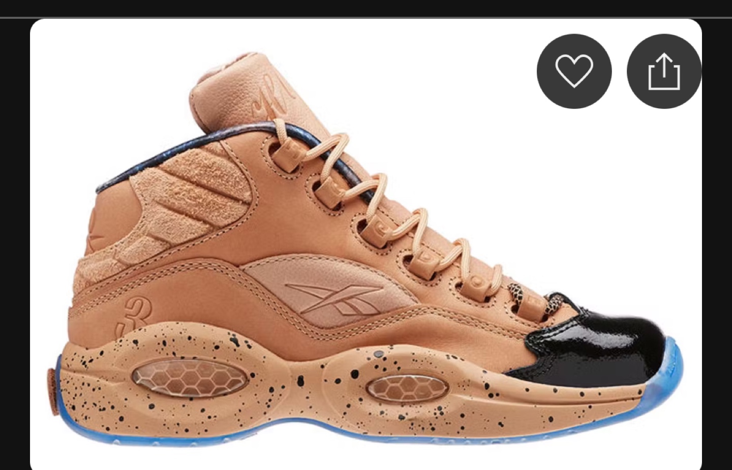 Reebok Question Mid 'Wheat' - photo 2
