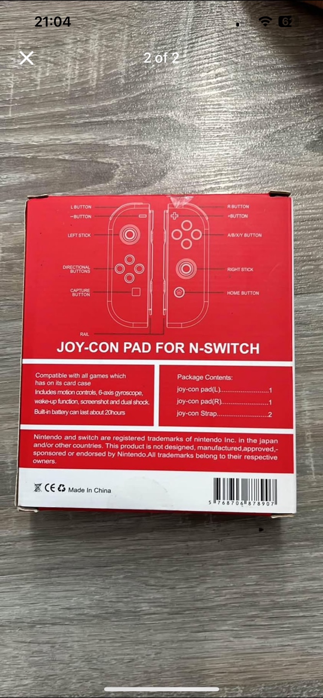 Nintendo Switch Joy-Con Pad (L/R) Black - photo 2