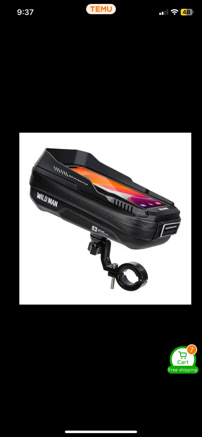 WILD MAN Motorcycle Phone Holder