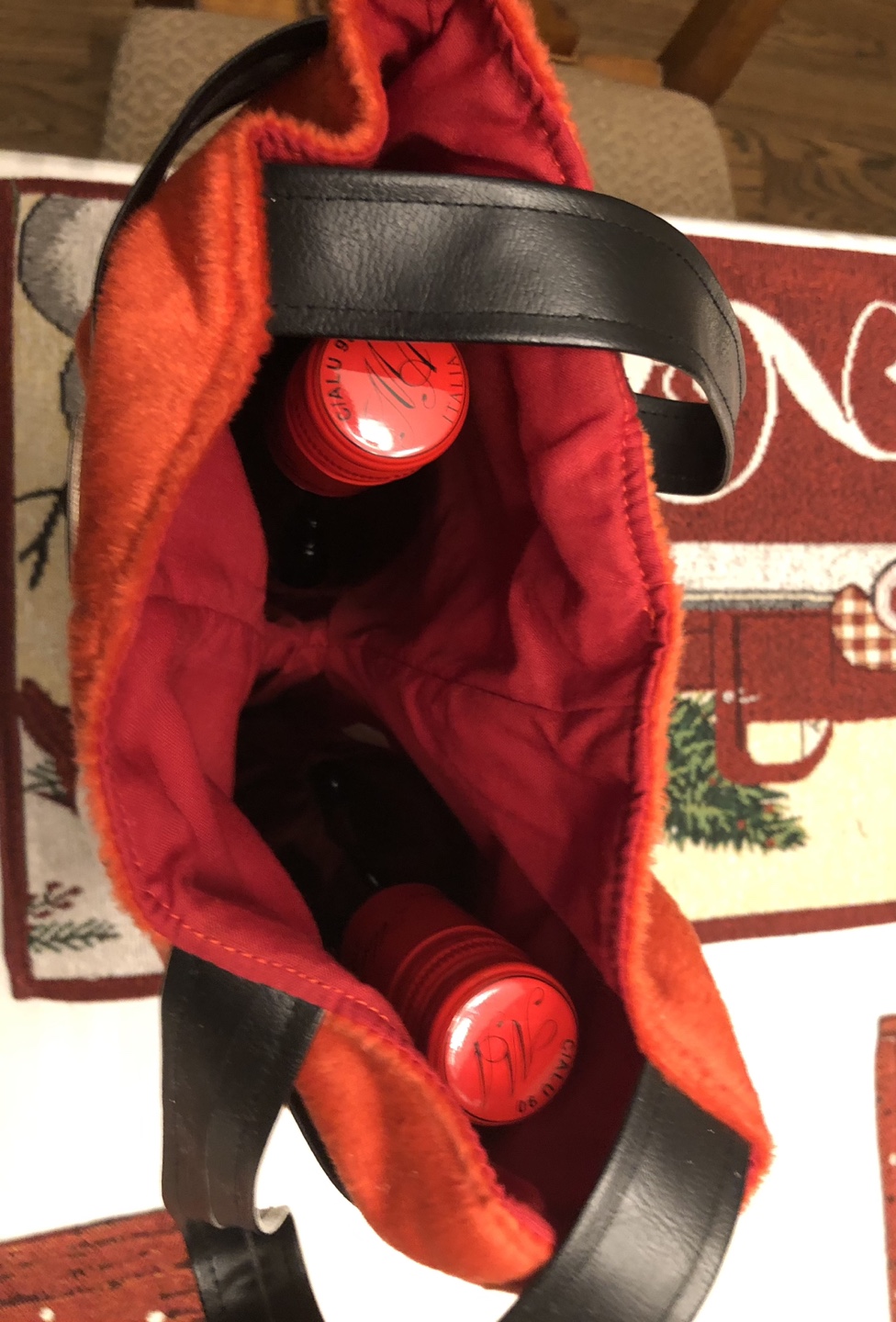 Santa Wine Carrier - photo 2