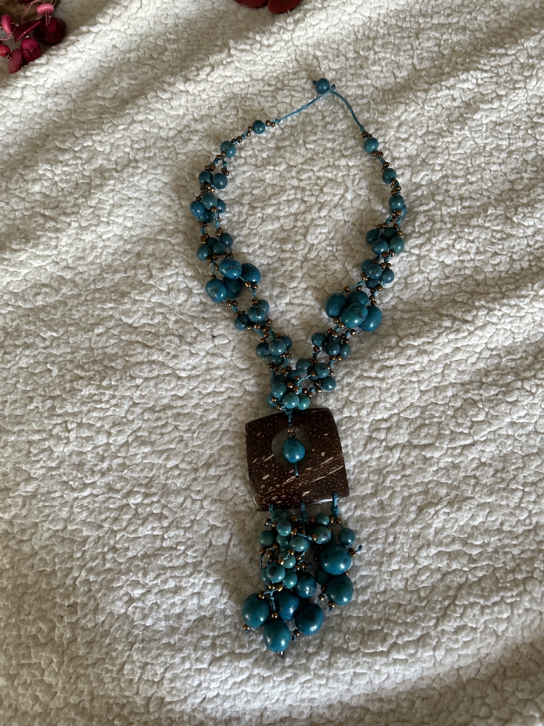 Ecuadorian turquoise necklace