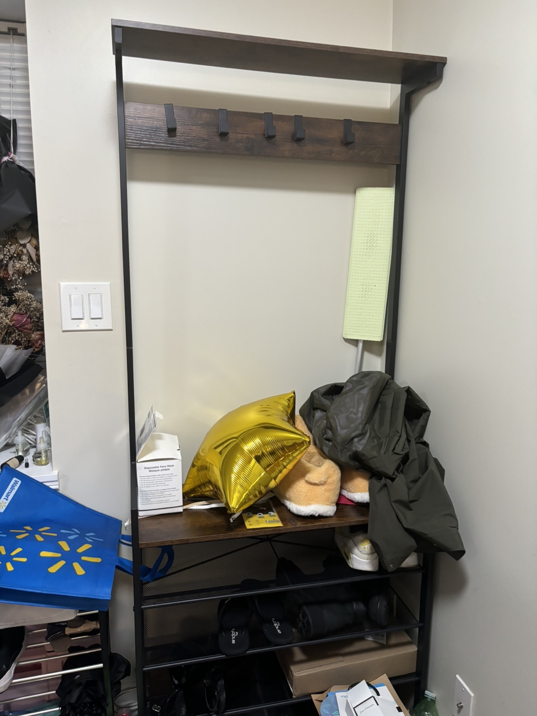 Shoe Rack with Coat Hanger - photo 3