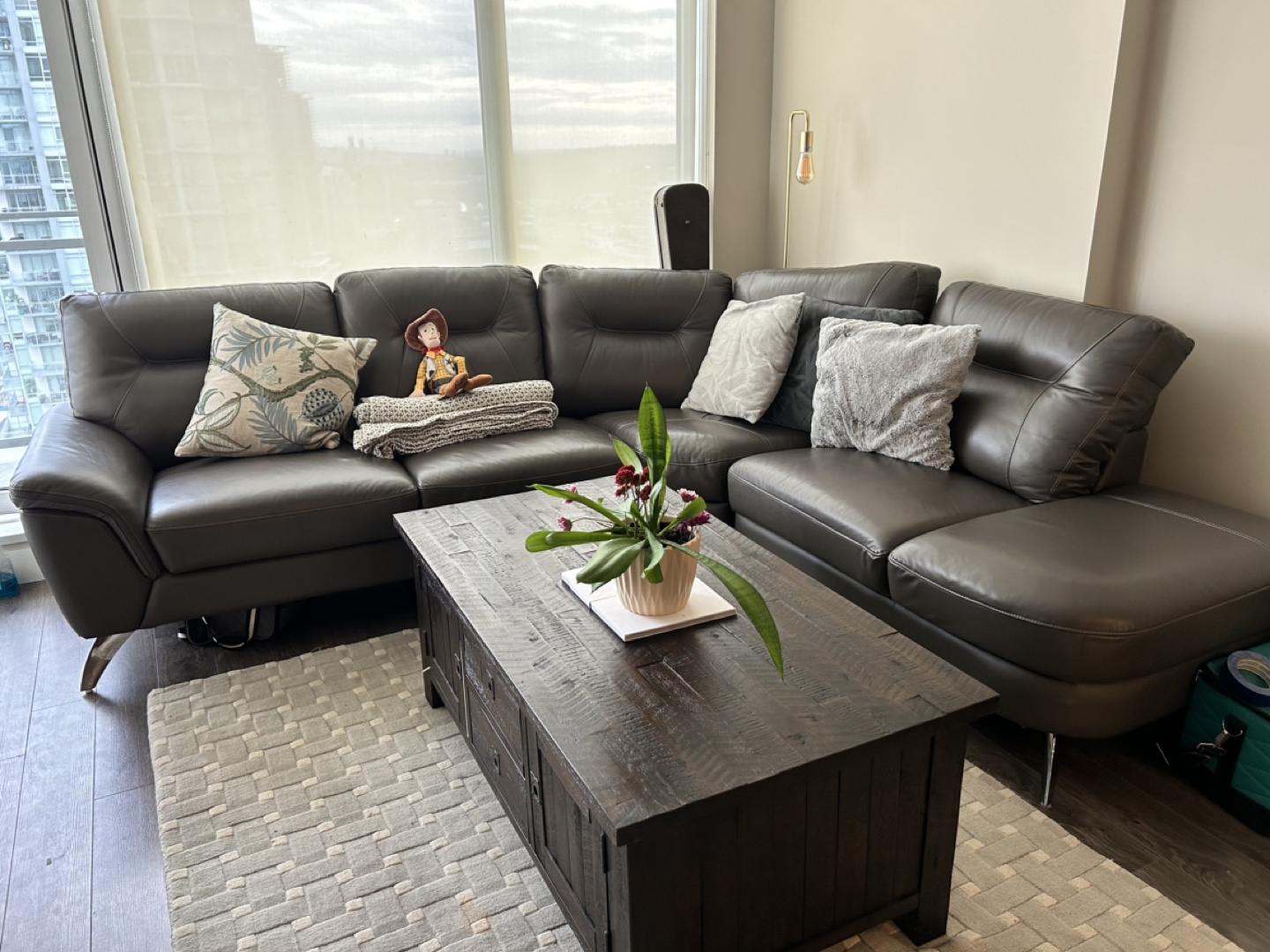 Leather Sectional Sofa