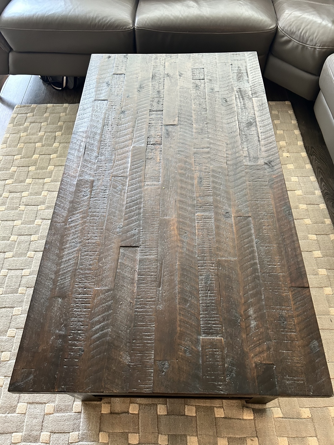 Reclaimed Wood Coffee Table - photo 2