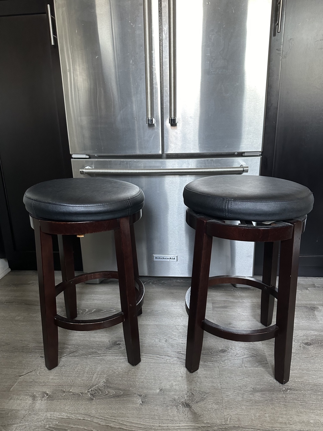 Set of 2 Bar Stools - photo 2
