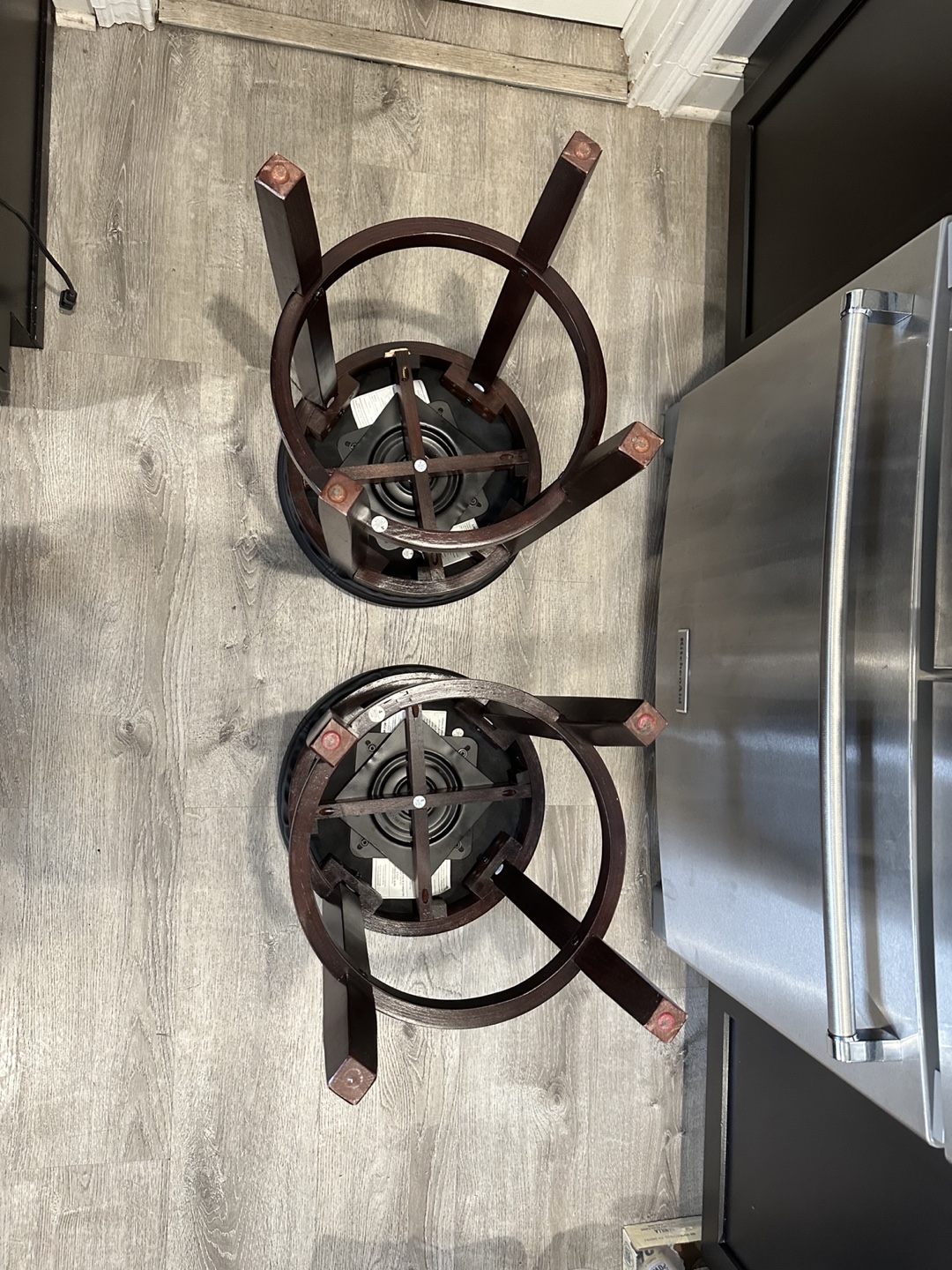 Set of 2 Bar Stools - photo 4