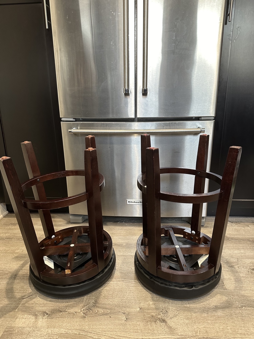 Set of 2 Bar Stools - photo 3