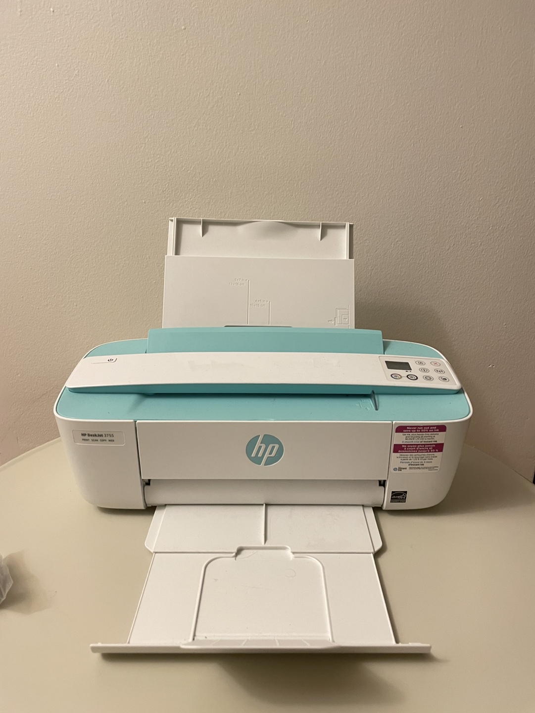 HP DeskJet 3755 Wireless All-in-One Printer & Scanner