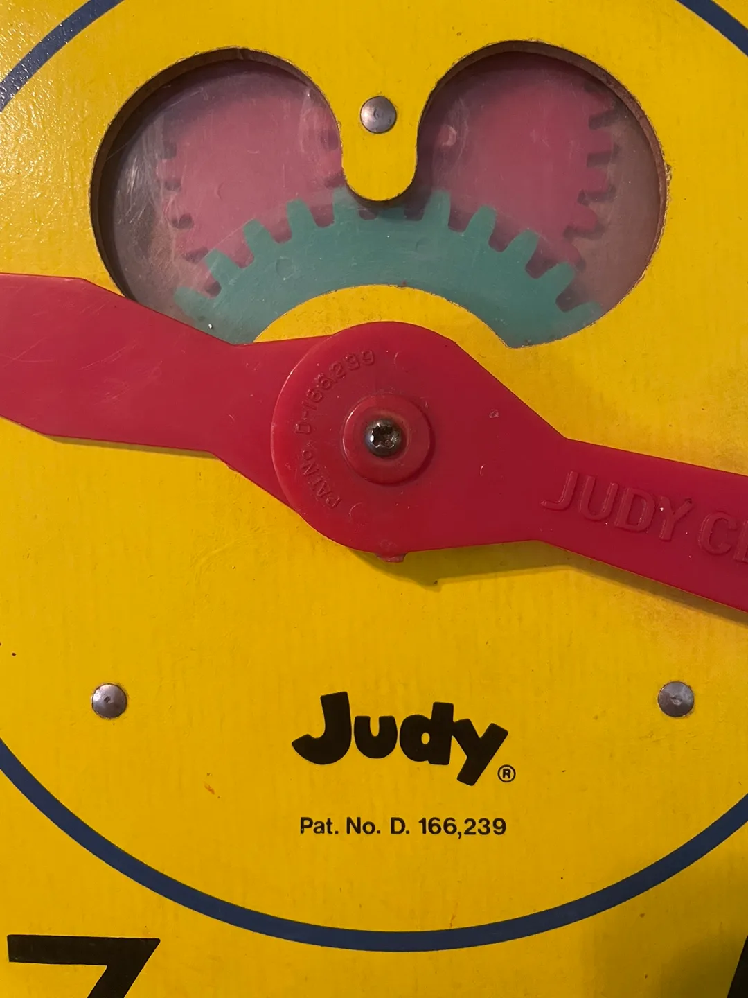 ORIGINAL LARGE JUDY CLOCK image indicator(2)