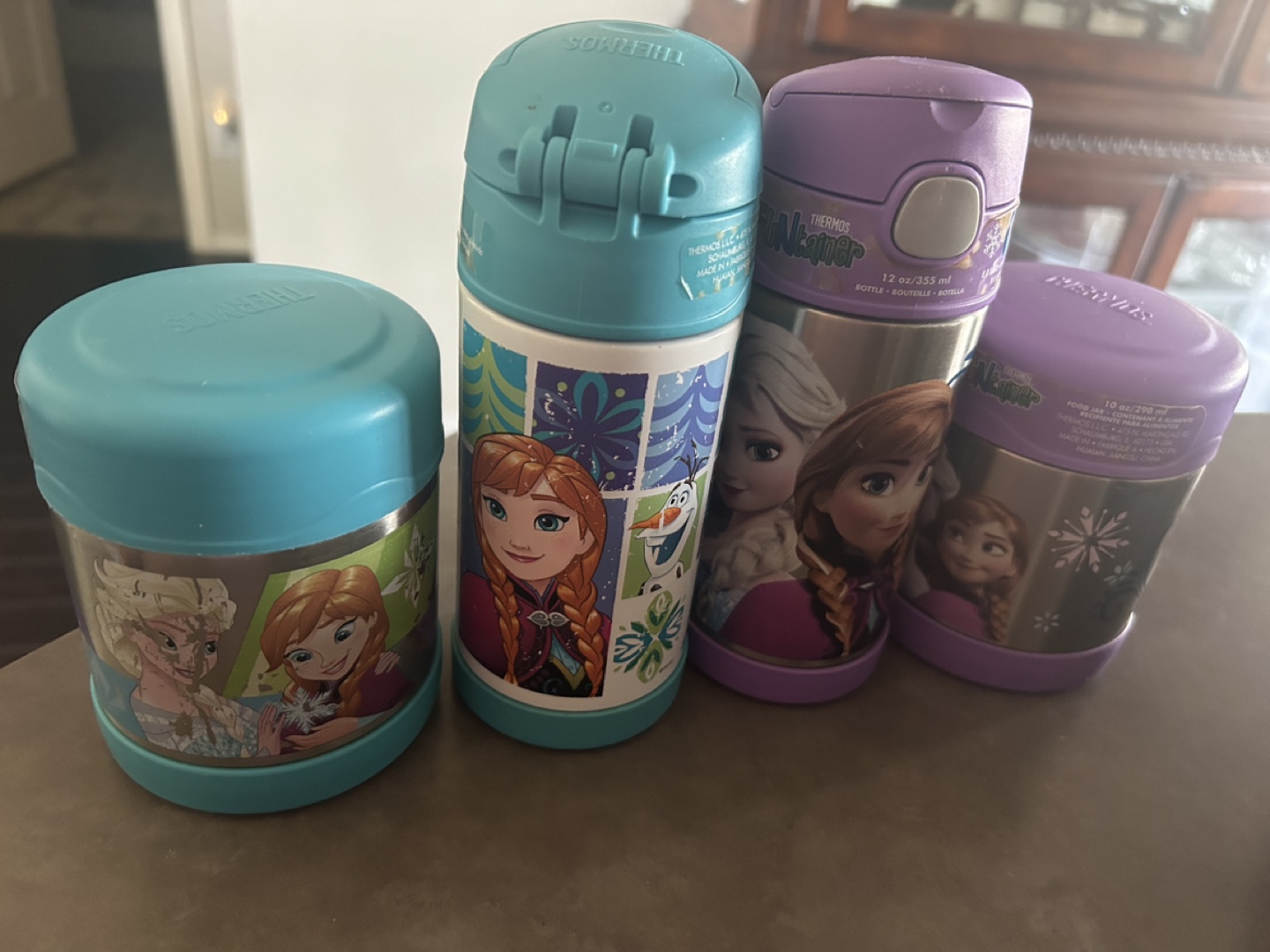 Thermos Frozen Food Jar and Water Bottle Set