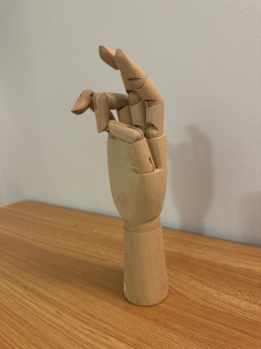 Wooden Articulated Hand Model