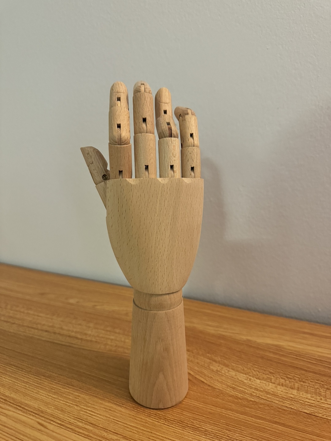 Wooden Articulated Hand Model - photo 2
