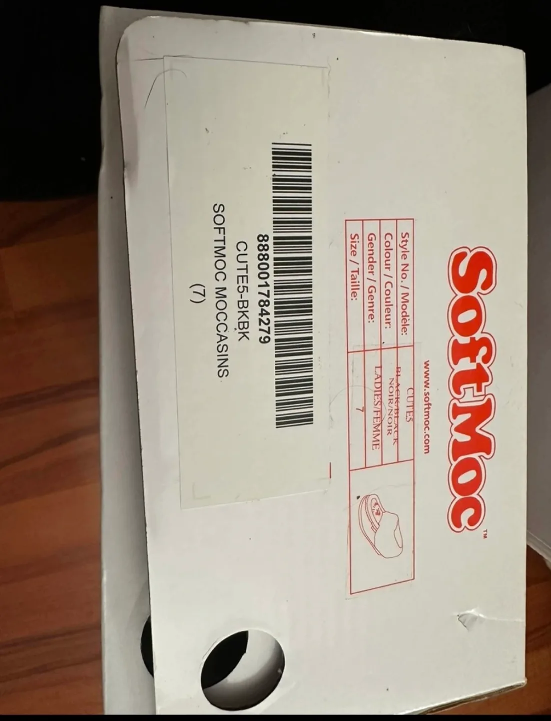 SoftMoc Women's Brown Fur Moccasins Size 7 image indicator(3)