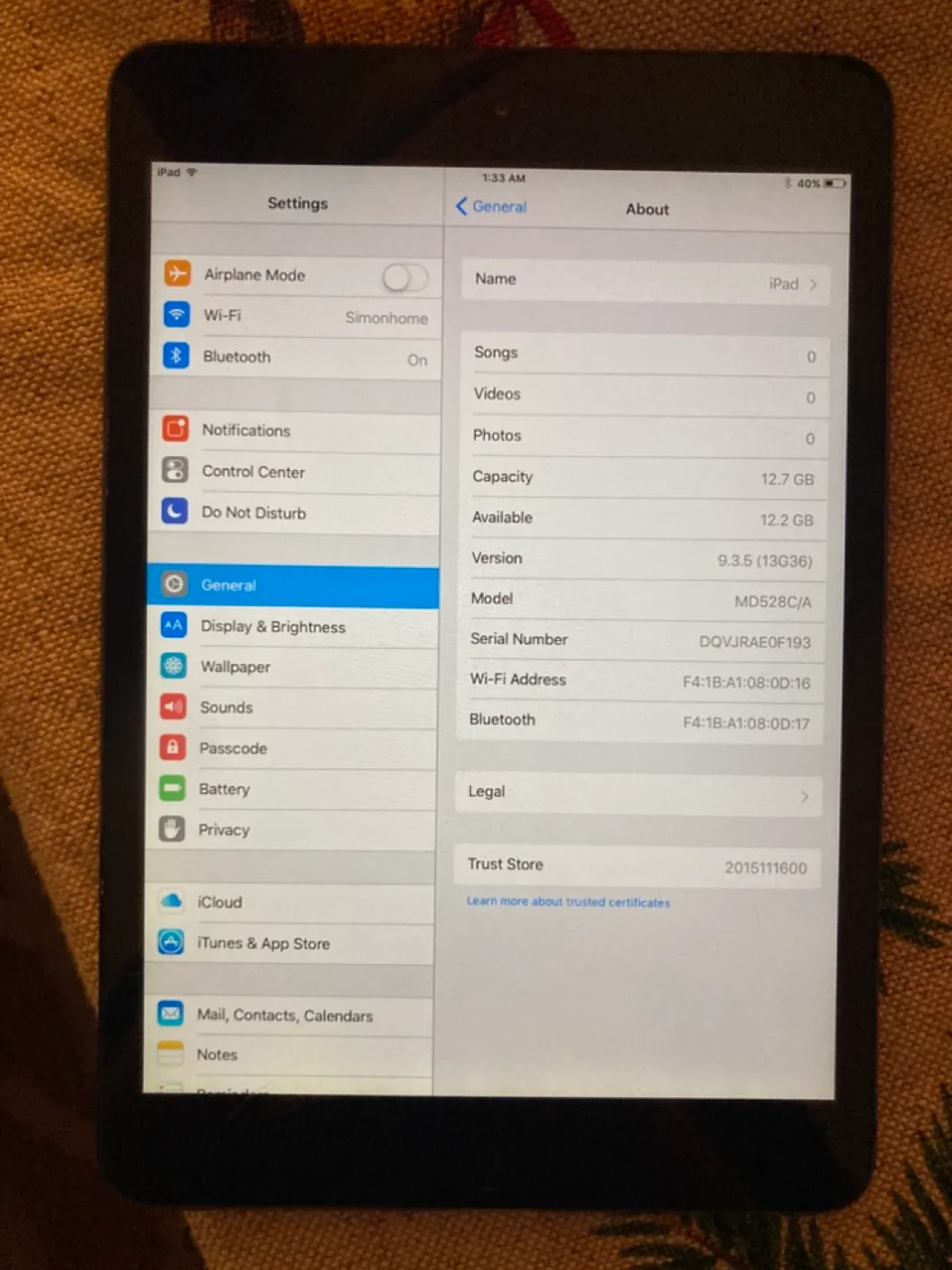 iPad Mini 2 (Wi-Fi) 16GB - Space Grey image indicator(4)
