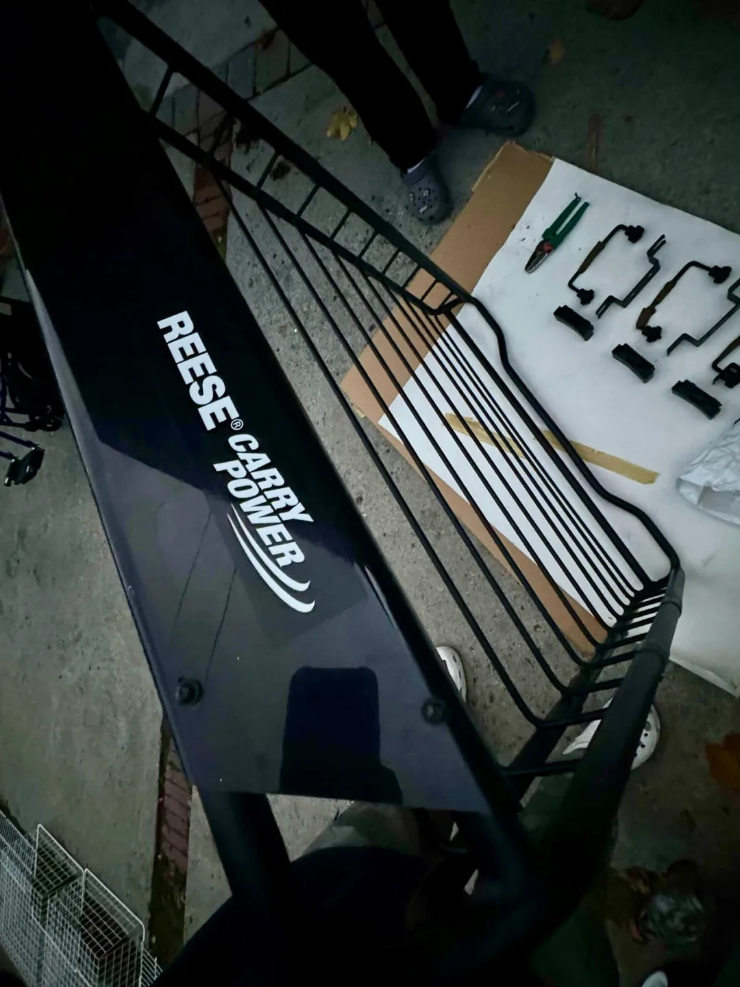 Reese carry power rooftop cargo basket thumbnail