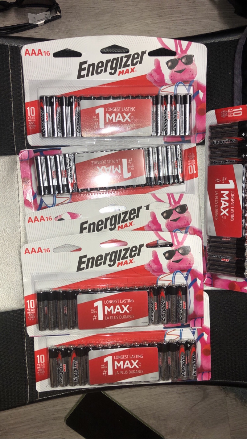 Energizer MAX AAA Batteries - 7 packs of 10 - photo 2