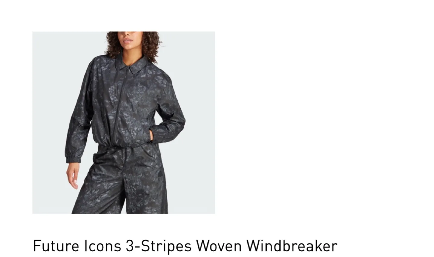 Adidas Future Icons 3-Stripes Woven Windbreaker image indicator(2)